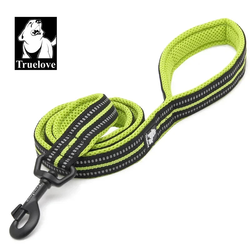 Soft Pet Leash Reflective Nylon Mesh Padded Puppy Large Dog or Cat Walking Training 11 Color 200cm