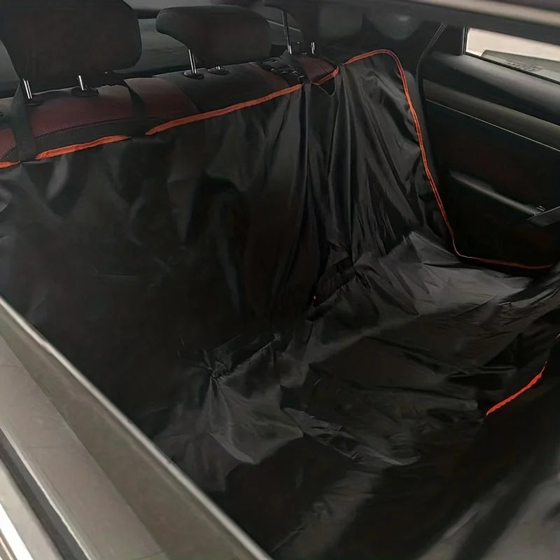 Dog Car Seat Cover for Back Seat,Oxford Cloth Durable Scratchproof Dog Hammock,Pet Seat Cover Protector for Cars,Trucks and SUV