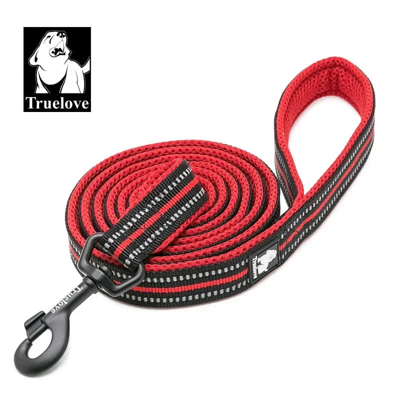 Soft Pet Leash Reflective Nylon Mesh Padded Puppy Large Dog or Cat Walking Training 11 Color 200cm