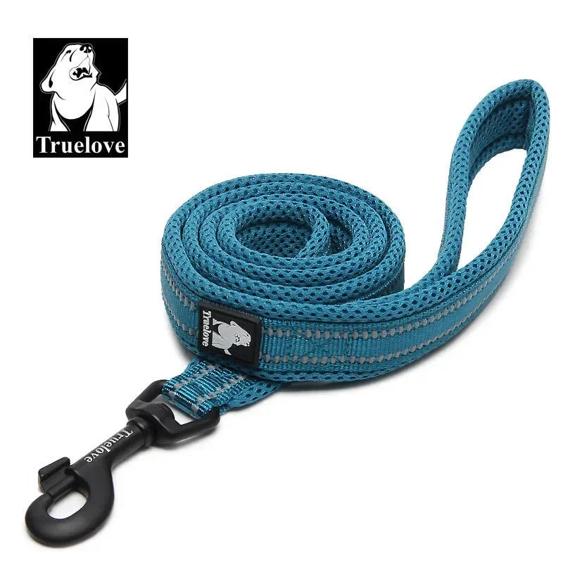 Soft Pet Leash Reflective Nylon Mesh Padded Puppy Large Dog or Cat Walking Training 11 Color 200cm