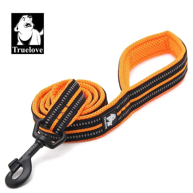 Soft Pet Leash Reflective Nylon Mesh Padded Puppy Large Dog or Cat Walking Training 11 Color 200cm